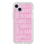 スリムプロテクションプレミアムケース with MagSafe［ Barbie - ロゴパターン3 ］
