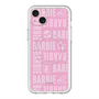 スリムプロテクションプレミアムケース with MagSafe［ Barbie - ロゴパターン3 ］