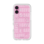 スリムプロテクションプレミアムケース with MagSafe［ Barbie - ロゴパターン3 ］