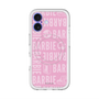 スリムプロテクションプレミアムケース with MagSafe［ Barbie - ロゴパターン3 ］