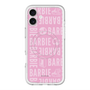 スリムプロテクションプレミアムケース with MagSafe［ Barbie - ロゴパターン3 ］