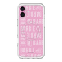 スリムプロテクションプレミアムケース with MagSafe［ Barbie - ロゴパターン3 ］