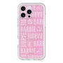 スリムプロテクションプレミアムケース with MagSafe［ Barbie - ロゴパターン3 ］