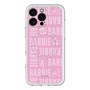 スリムプロテクションプレミアムケース with MagSafe［ Barbie - ロゴパターン3 ］