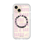 スリムプロテクションプレミアムケース with MagSafe［ Barbie - ロゴパターン3 - クリア ］