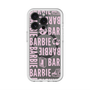 スリムプロテクションプレミアムケース with MagSafe［ Barbie - ロゴパターン3 - クリア ］