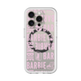 スリムプロテクションプレミアムケース with MagSafe［ Barbie - ロゴパターン3 - クリア ］