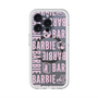スリムプロテクションプレミアムケース with MagSafe［ Barbie - ロゴパターン3 - クリア ］