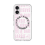 スリムプロテクションプレミアムケース with MagSafe［ Barbie - ロゴパターン3 - クリア ］