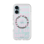 スリムプロテクションプレミアムケース with MagSafe［ Barbie - ロゴパターン3 - クリア ］