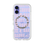 スリムプロテクションプレミアムケース with MagSafe［ Barbie - ロゴパターン3 - クリア ］