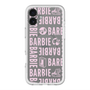 スリムプロテクションプレミアムケース with MagSafe［ Barbie - ロゴパターン3 - クリア ］