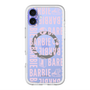 スリムプロテクションプレミアムケース with MagSafe［ Barbie - ロゴパターン3 - クリア ］
