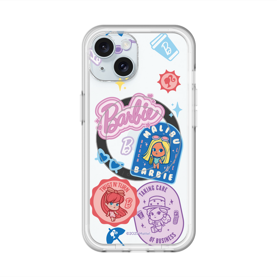 スリムプロテクションプレミアムケース with MagSafe［ Barbie - CUTIE STYLE2 ］