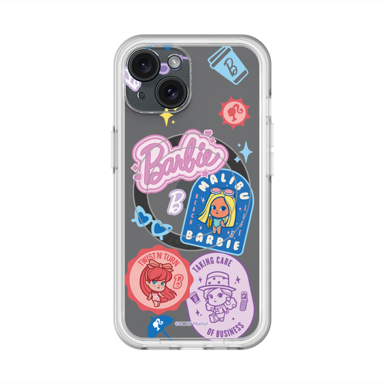 スリムプロテクションプレミアムケース with MagSafe［ Barbie - CUTIE STYLE2 ］