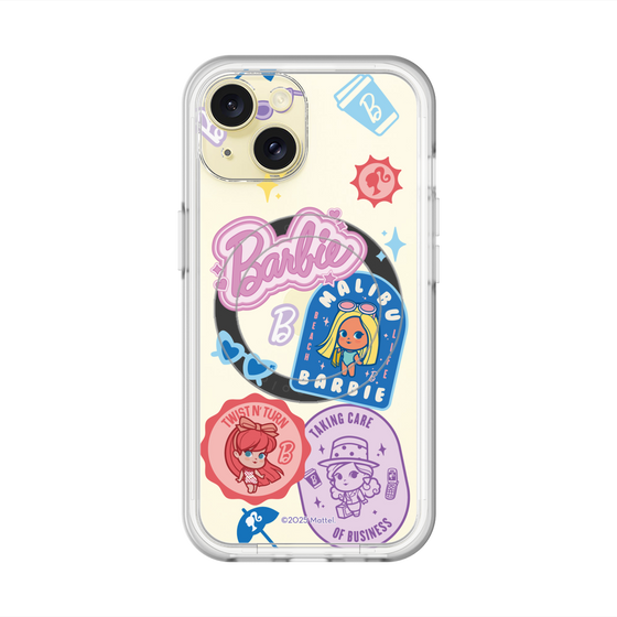 スリムプロテクションプレミアムケース with MagSafe［ Barbie - CUTIE STYLE2 ］
