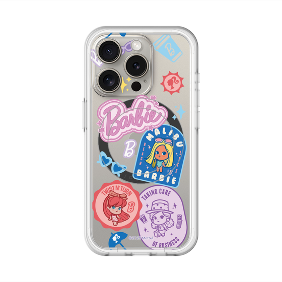 スリムプロテクションプレミアムケース with MagSafe［ Barbie - CUTIE STYLE2 ］