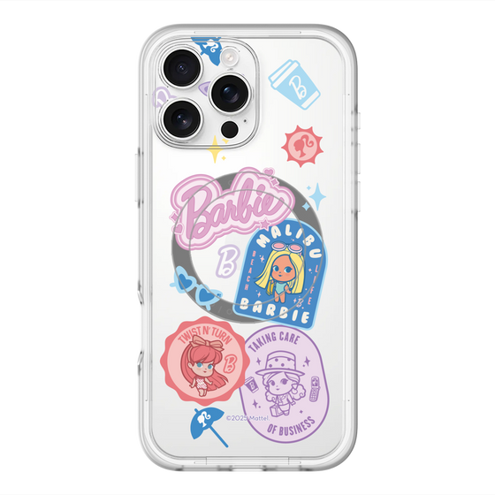 スリムプロテクションプレミアムケース with MagSafe［ Barbie - CUTIE STYLE2 ］