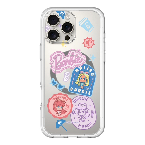 スリムプロテクションプレミアムケース with MagSafe［ Barbie - CUTIE STYLE2 ］