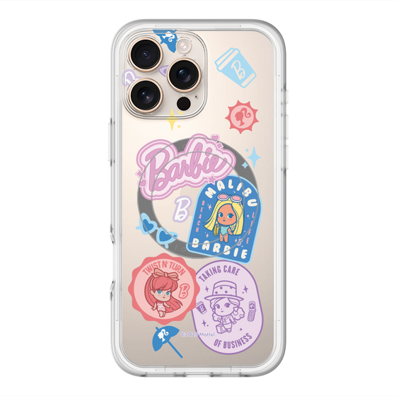 スリムプロテクションプレミアムケース with MagSafe［ Barbie - CUTIE STYLE2 ］