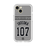 スリムプロテクションプレミアムケース with MagSafe［ 読売ジャイアンツ - #107 TATEOKA - ビジター ］