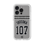 スリムプロテクションプレミアムケース with MagSafe［ 読売ジャイアンツ - #107 TATEOKA - ビジター ］