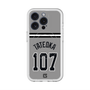 スリムプロテクションプレミアムケース with MagSafe［ 読売ジャイアンツ - #107 TATEOKA - ビジター ］