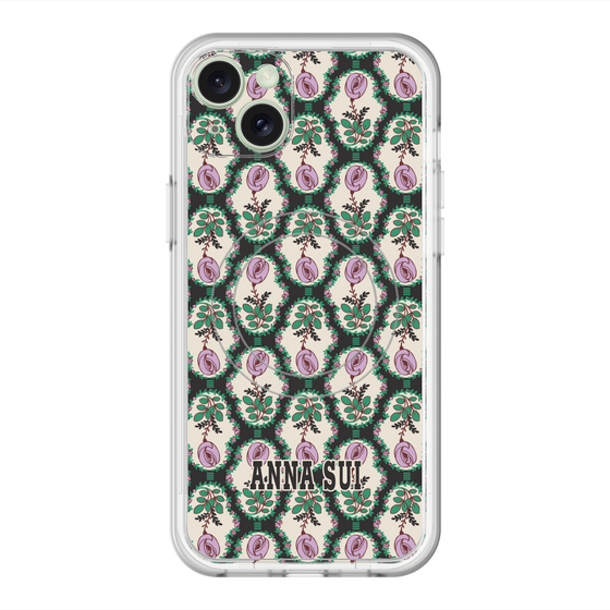 スリムプロテクションプレミアムケース with MagSafe［ ANNA SUI - ROSE CAMEO ］