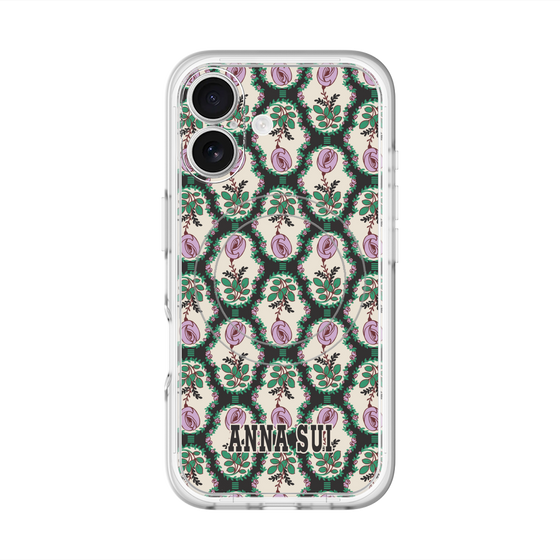 スリムプロテクションプレミアムケース with MagSafe［ ANNA SUI - ROSE CAMEO ］