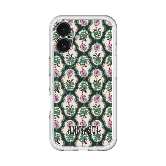 スリムプロテクションプレミアムケース with MagSafe［ ANNA SUI - ROSE CAMEO ］