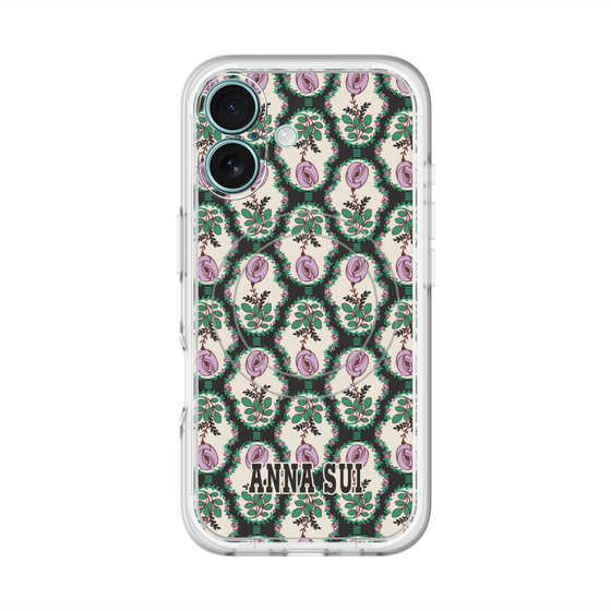 スリムプロテクションプレミアムケース with MagSafe［ ANNA SUI - ROSE CAMEO ］