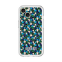 スリムプロテクションプレミアムケース with MagSafe［ ANNA SUI - HEARTS VINE - BLUE ］