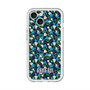 スリムプロテクションプレミアムケース with MagSafe［ ANNA SUI - HEARTS VINE - BLUE ］