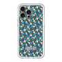 スリムプロテクションプレミアムケース with MagSafe［ ANNA SUI - HEARTS VINE - BLUE ］