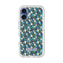 スリムプロテクションプレミアムケース with MagSafe［ ANNA SUI - HEARTS VINE - BLUE ］
