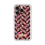 スリムプロテクションプレミアムケース with MagSafe［ ANNA SUI - HEARTS VINE - PINK ］