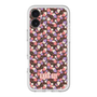 スリムプロテクションプレミアムケース with MagSafe［ ANNA SUI - HEARTS VINE - PINK ］
