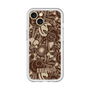 スリムプロテクションプレミアムケース with MagSafe［ ANNA SUI - STITCHED FLORAL ］