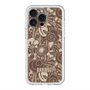 スリムプロテクションプレミアムケース with MagSafe［ ANNA SUI - STITCHED FLORAL ］