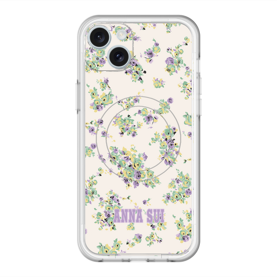 スリムプロテクションプレミアムケース with MagSafe［ ANNA SUI - ROSEBUDS ］