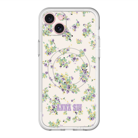 スリムプロテクションプレミアムケース with MagSafe［ ANNA SUI - ROSEBUDS ］
