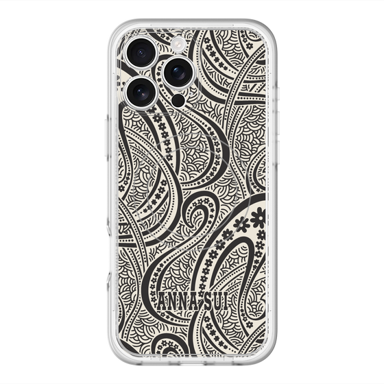 スリムプロテクションプレミアムケース with MagSafe［ ANNA SUI - PAISLEY ］