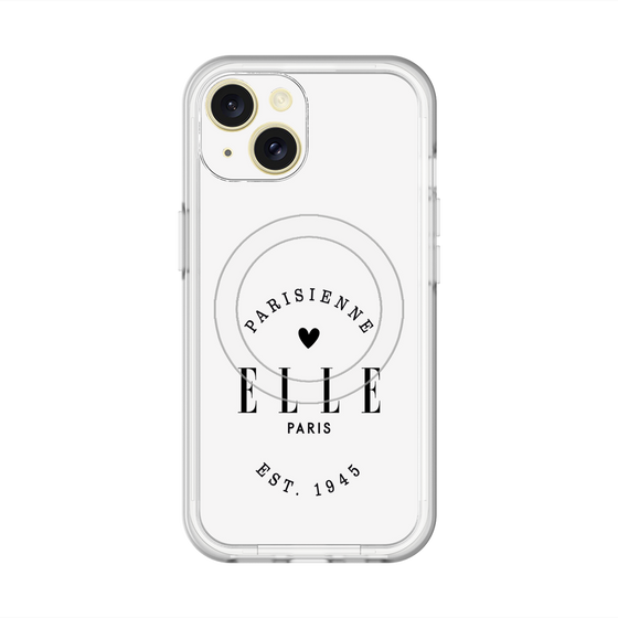 スリムプロテクションプレミアムケース with MagSafe［ ELLE - Parisienne ］