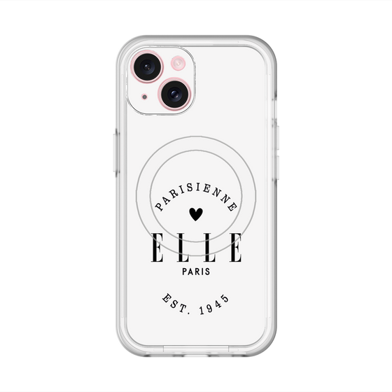 スリムプロテクションプレミアムケース with MagSafe［ ELLE - Parisienne ］