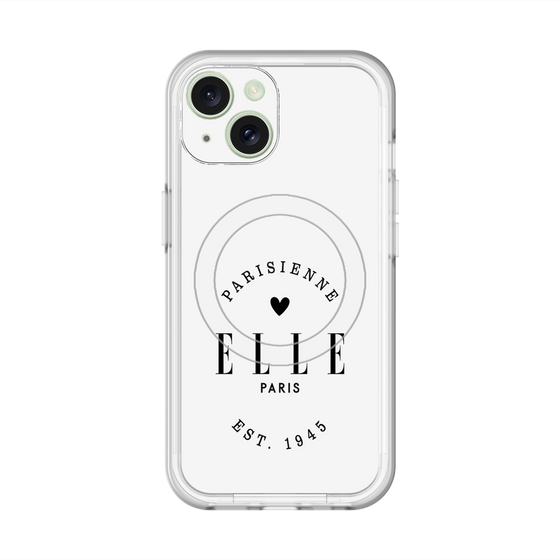 スリムプロテクションプレミアムケース with MagSafe［ ELLE - Parisienne ］