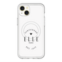 スリムプロテクションプレミアムケース with MagSafe［ ELLE - Parisienne ］
