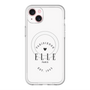 スリムプロテクションプレミアムケース with MagSafe［ ELLE - Parisienne ］