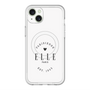 スリムプロテクションプレミアムケース with MagSafe［ ELLE - Parisienne ］