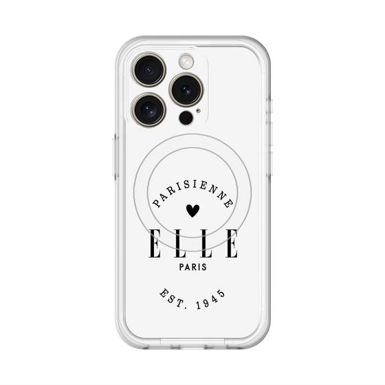 スリムプロテクションプレミアムケース with MagSafe［ ELLE - Parisienne ］