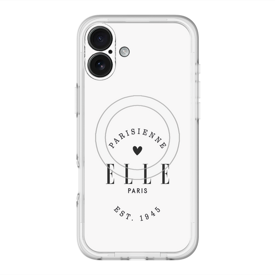 スリムプロテクションプレミアムケース with MagSafe［ ELLE - Parisienne ］